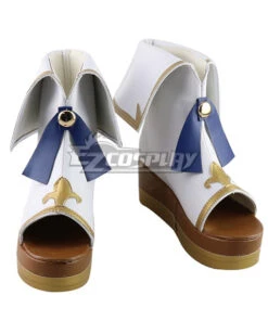 Princess Connect!Re: Dive Kiruya Momochiru Swimsuit White Cosplay Shoes -EZCOSPLAY SHOP princess connect re dive kiruya momochiru swimsuit white cosplay shoes 2