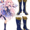 Princess Connect! Re:Dive Hatsune Kashiwazaki Blue Shoes Cosplay Boots -EZCOSPLAY SHOP princess connect redive hatsune kashiwazaki blue shoes cosplay boots 1