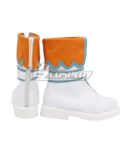 Princess Connect! Re:Dive Miyako Izumo White Shoes Cosplay Boots -EZCOSPLAY SHOP princess connect redive miyako izumo white shoes cosplay boots 3