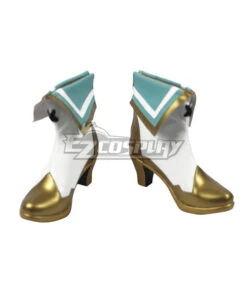 Princess Connect! Re:Dive Saren Sasaki White Cosplay Shoes -EZCOSPLAY SHOP princess connect redive saren sasaki white cosplay shoes 2