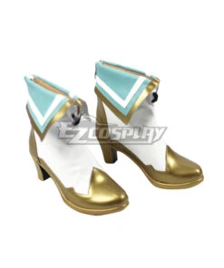 Princess Connect! Re:Dive Saren Sasaki White Cosplay Shoes -EZCOSPLAY SHOP princess connect redive saren sasaki white cosplay shoes 3
