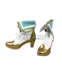 Princess Connect! Re:Dive Saren Sasaki White Cosplay Shoes -EZCOSPLAY SHOP princess connect redive saren sasaki white cosplay shoes 4