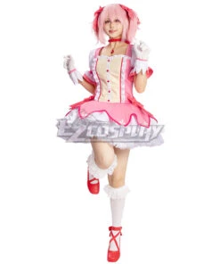 Puella Magi Madoka Magica Madoka Kaname Cosplay Costume - Premium Edition 13 Puella Magi Madoka Magica Madoka Kaname Cosplay Costume - Premium Edition -EZCOSPLAY SHOP puella magi madoka magica madoka kaname cosplay costume premium edition 6