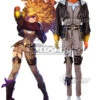 Red White Black Yellow Volume 7 Yang Xiao Long Cosplay Costume - B Edition -EZCOSPLAY SHOP rwby volume 7 yang xiao long cosplay costume 2