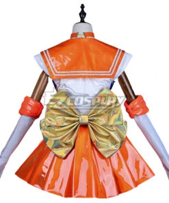 Sailor Moon 30th Anniversary Minako Aino Sailor Venus Halloween Cosplay Costume -EZCOSPLAY SHOP sailor moon 30th anniversary minako aino sailor venus halloween cosplay costume 4