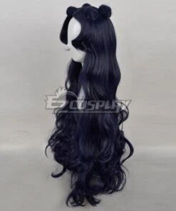 Sailor Moon Luna Human Black Blue Cosplay Wig -EZCOSPLAY SHOP sailor moon luna human black blue cosplay wig 3