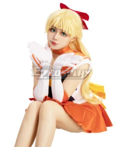 Sailor Moon Minako Aino Sailor Venus Cosplay Costume -EZCOSPLAY SHOP sailor moon minako aino sailor venus cosplay costume 04