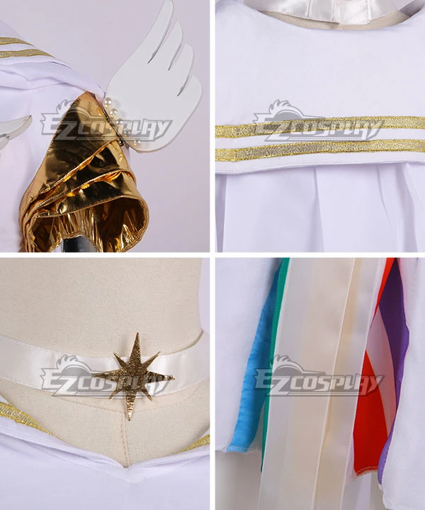 Sailor Moon Stars Sailor Cosmos Chibi Chibi Cosplay Costume - Image 5