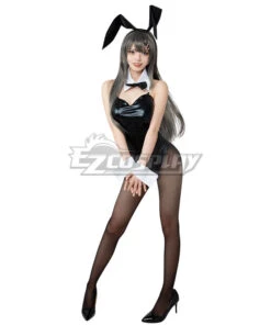 Seishun Buta Yarou Wa Bunny Girl Senpai No Yume Wo Minai Sakurajima Mai Bunny Girl Cosplay Costume