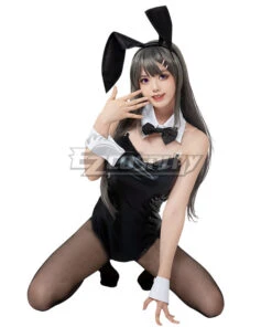 Seishun Buta Yarou Wa Bunny Girl Senpai No Yume Wo Minai Sakurajima Mai Bunny Girl Cosplay Costume -EZCOSPLAY SHOP sakurajima mai bunny girl cosplay costume 04