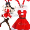 Seishun Buta Yarou Wa Bunny Girl Senpai No Yume Wo Minai Sakurajima Mai Christmas Bunny Girl Cosplay Costume