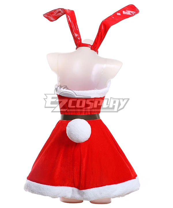 Seishun Buta Yarou Wa Bunny Girl Senpai No Yume Wo Minai Sakurajima Mai Christmas Bunny Girl Cosplay Costume 4 Seishun Buta Yarou Wa Bunny Girl Senpai No Yume Wo Minai Sakurajima Mai Christmas Bunny Girl Cosplay Costume - Image 4