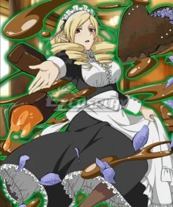 Seraph Of The End Vampire Reign Owari No Serafu Horn Skuld Maid Dress Cosplay Costume