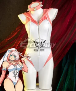 Ezcosplay Original Halloween Women Pink Sexy Bunny Suit Guilty Gear Strive Elphelt Valentine Cosplay Costume -EZCOSPLAY SHOP sexy bunny suit guilty gear strive elphelt valentine cosplay costume 1