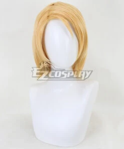 Silent Hill 2 Remake SH2 Maria Golden Cosplay Wig -EZCOSPLAY SHOP silent hill 2 remake sh2 maria golden cosplay wig 2