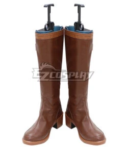 Silent Hill Heather Mason Halloween Brown Shoes Cosplay Boots -EZCOSPLAY SHOP silent hill heather mason halloween brown shoes cosplay boots 2