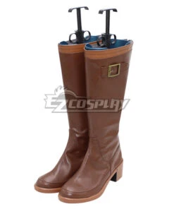 Silent Hill Heather Mason Halloween Brown Shoes Cosplay Boots -EZCOSPLAY SHOP silent hill heather mason halloween brown shoes cosplay boots 3