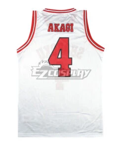Slam Dunk Akagi Takenori White Shohoku Cosplay Costume -EZCOSPLAY SHOP slam dunk akagi takenori white shohoku cosplay costume 3