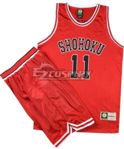Slam Dunk Rukawa Kaede Shohoku Cosplay Costume -EZCOSPLAY SHOP slam dunk rukawa kaede shohoku cosplay costume 2 1