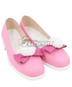 Sleepy Princess In The Demon Castle Princess Syalis Pink Cosplay Shoes -EZCOSPLAY SHOP sleepy princess in the demon castle princess syalis pink cosplay shoes 3