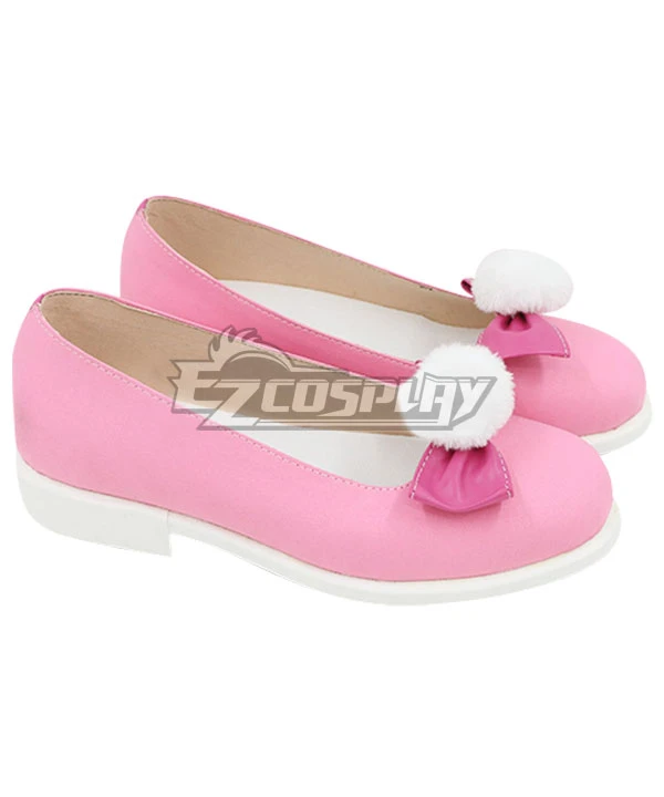 Sleepy Princess In The Demon Castle Princess Syalis Pink Cosplay Shoes - Image 4
