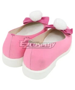 Sleepy Princess In The Demon Castle Princess Syalis Pink Cosplay Shoes -EZCOSPLAY SHOP sleepy princess in the demon castle princess syalis pink cosplay shoes 5