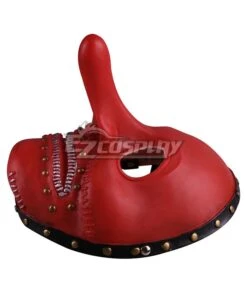 Slipknot Chris Fehn Red Halloween Mask Cosplay Accessory Prop -EZCOSPLAY SHOP slipknot red halloween mask cosplay accessory prop 3