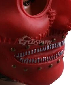 Slipknot Chris Fehn Red Halloween Mask Cosplay Accessory Prop -EZCOSPLAY SHOP slipknot red halloween mask cosplay accessory prop 5