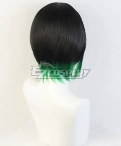 Somali And The Forest Spirit Somali Black Green Cosplay Wig -EZCOSPLAY SHOP somali and the forest spirit somali black green cosplay wig 4