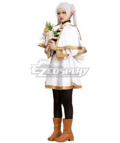 Sousou No Frieren Frieren: Beyond Journey's End Frieren Cosplay Costume -EZCOSPLAY SHOP sousou no frieren frieren beyond journey s end frieren cosplay 04
