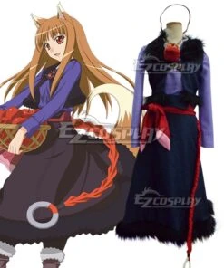 Spice And Wolf Holo Cosplay Costume