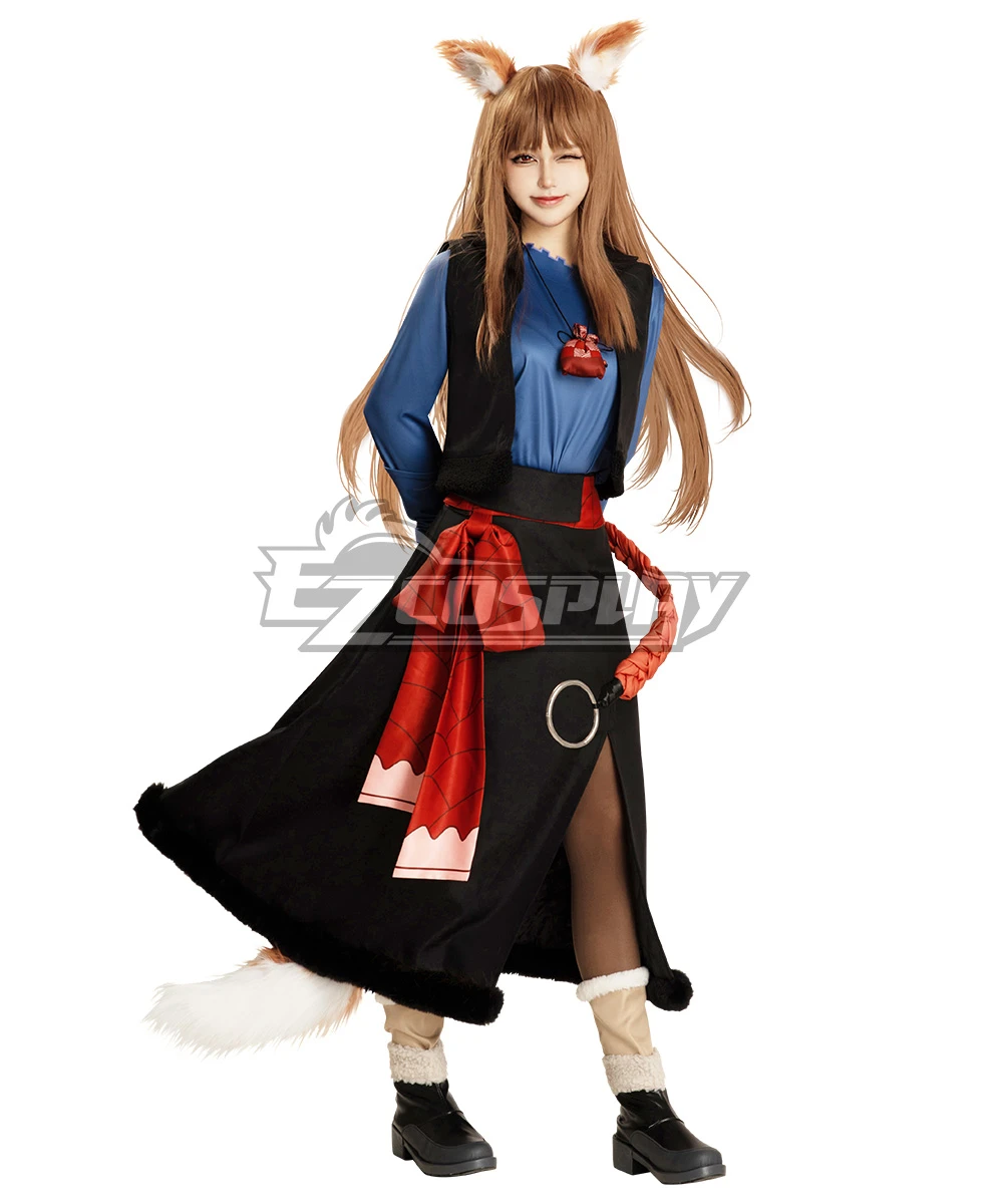 Spice And Wolf Holo New Cosplay Costume 1 Spice And Wolf Holo New Cosplay Costume