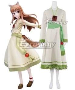 Spice And Wolf Holo White Dress Cosplay Costume