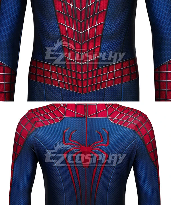 Kids The Amazing Spider Man 2Spiderman Peter Parker Jumpsuit Cosplay Costume 8 Kids The Amazing Spider Man 2Spiderman Peter Parker Jumpsuit Cosplay Costume - Image 8