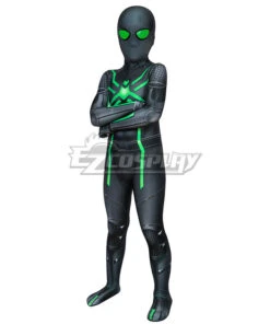 Kids PS4 Spider-Man Spider Man Big Time Zentai Jumpsuit Cosplay Costume -EZCOSPLAY SHOP spider man big time zentai jumpsuit cosplay costume 3