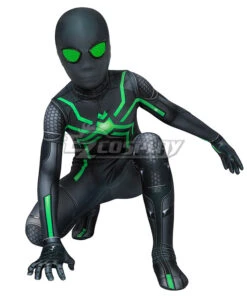 Kids PS4 Spider-Man Spider Man Big Time Zentai Jumpsuit Cosplay Costume -EZCOSPLAY SHOP spider man big time zentai jumpsuit cosplay costume 5