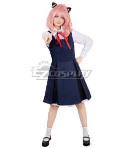 SPY×FAMILY Anya Forger Casual Wear Cosplay Costume -EZCOSPLAY SHOP spy family anya forger casual wear cosplay costume 01
