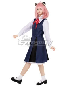 SPY×FAMILY Anya Forger Casual Wear Cosplay Costume -EZCOSPLAY SHOP spy family anya forger casual wear cosplay costume 02