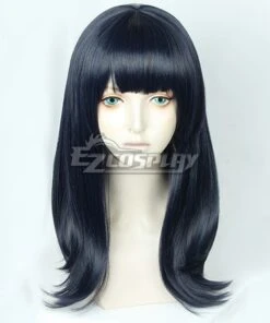 SSSS.Gridman Rikka Takarada Black Blue Cosplay Wig -EZCOSPLAY SHOP ssss.gridman rikka takarada black cosplay wig 2 1