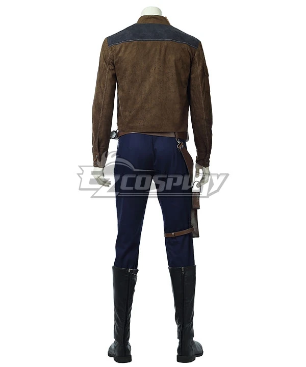 Star Wars Han Solo Cosplay Costume 5 Star Wars Han Solo Cosplay Costume - Image 5
