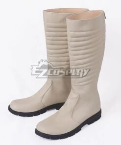 Star Wars Luke Skywalker White Shoes Cosplay Boots -EZCOSPLAY SHOP star wars luke skywalker white shoes cosplay boots 3