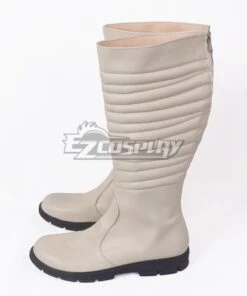 Star Wars Luke Skywalker White Shoes Cosplay Boots -EZCOSPLAY SHOP star wars luke skywalker white shoes cosplay boots 4
