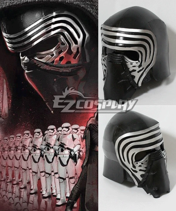 Star Wars VII The Force Awakens Kylo Ren Helmet Cosplay Prop