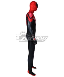 Superior Spider-Man Black Red Superior Spiderman Zentai Jumpsuit Cosplay Costume -EZCOSPLAY SHOP superior spider man black red superior spiderman cosplay costume 3