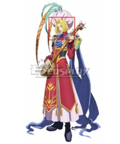 Tales Of Destiny Karyl Sheeden Golden Cosplay Wig