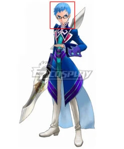 Tales Of Graces Hubert Oswell Blue Cosplay Wig