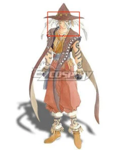 Tales Of Phantasia Claus F. Lester Grey Cosplay Wig