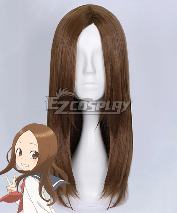 Teasing Master Takagi-san Takagi Brown Cosplay Wig 1 Teasing Master Takagi-san Takagi Brown Cosplay Wig