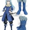 That Time I Got Reincarnated As A Slime Tensei Shitara Suraimu Datta Ken Rimuru Blue Shoes Cosplay Boots -EZCOSPLAY SHOP that time i got reincarnated as a slime tensei shitara suraimu datta ken rimuru blue shoes cosplay boots 1