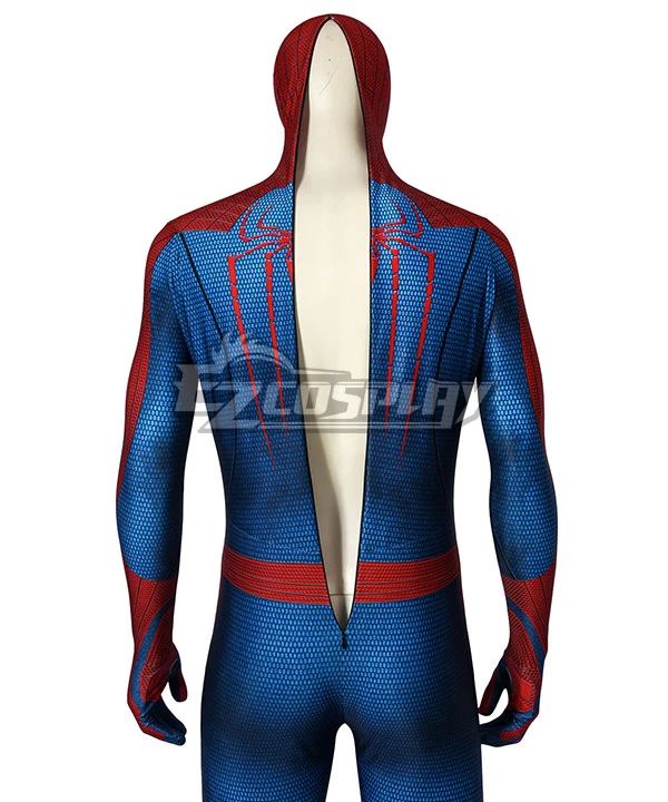 The Amazing Spider Man Spiderman Peter Parker Zentai Jumpsuit Cosplay Costume - Image 6